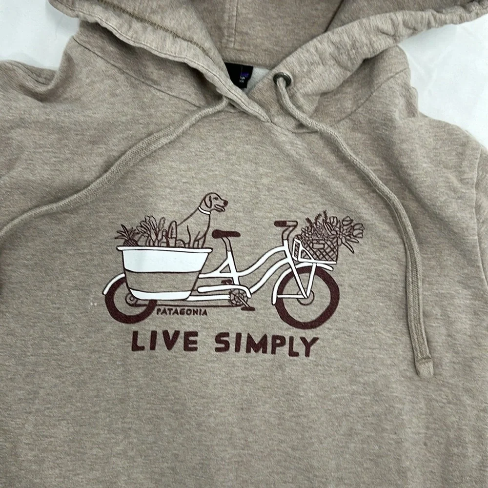 Patagonia W's Live Simply® Market Bike Midweight Hoody. Size Small - Picture 5 of 8